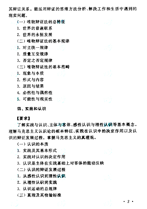 2018年成人高考專升本《政治》考試大綱