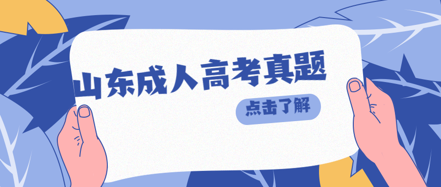 山東成人高考真題
