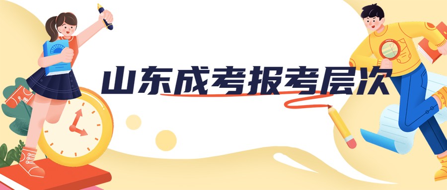 山東成考報考層次