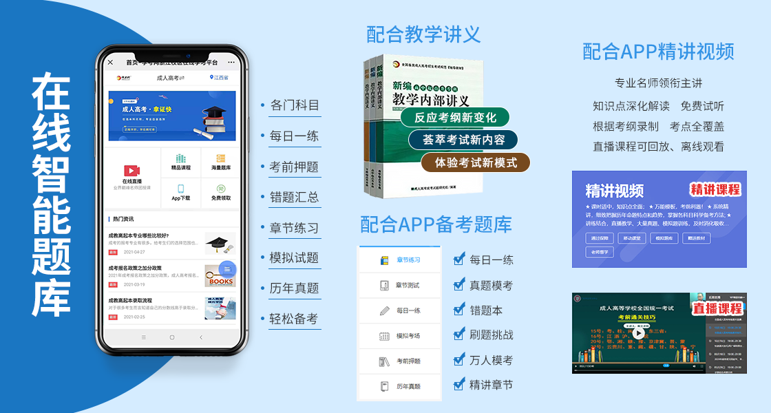山東成人高考考前復(fù)習(xí)資料！