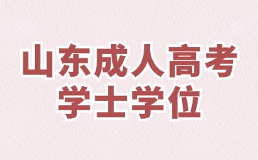 山東成人高考學(xué)士學(xué)位證書的用處