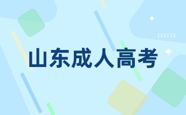 2024年濰坊成人高考網上報名入口